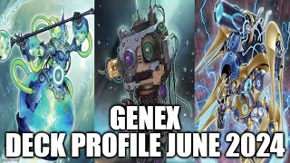 GENEX DECK PROFILE JUNE 2024 YUGIOH [upl. by Orr]