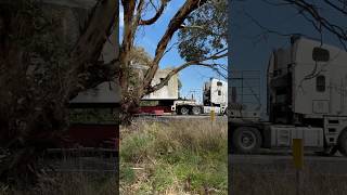 TRAINS AM22 Ex SAR Employee Sleeping Vans off to SA’s Mid North from SteamRanger Goolwa 151024 [upl. by Lertram]