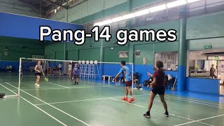 JoyJR vs JhoMat  DASC WEDNESDAY 091824 badminton justforfun badmintonlovers [upl. by Nerraw]