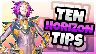 10 HORIZON TIPS to QUICKLY IMPROVE in Apex Legends  Apex Legends Horizon Tips [upl. by Whitehouse]