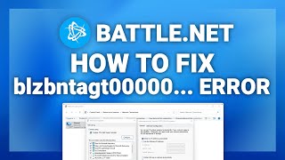 Battlenet – How to Fix Error “blzbntagt00000…” in Battlenet  Complete 2024 Guide [upl. by Kort770]