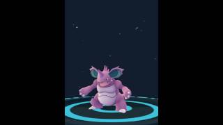 Nidorino Evolve to Nidoking  Nidorino tiến hóa thành Nidoking  Game Pokémon Go [upl. by Richarda]