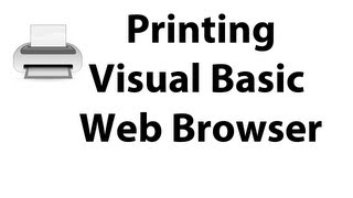 How To Print Visual Basic Web Browser  Visual Basic 2008  2010  2012 [upl. by Sine]