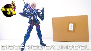 66 Review SIEGFRIED DUBHE EX JMODEL Saint Seiya Myth Cloth [upl. by Halilahk]