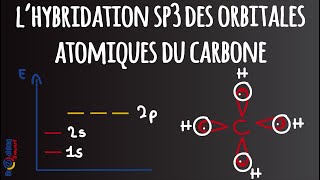 Comprendre en 10min lhybridation de type sp3 des orbitales atomiques du carbone [upl. by Emrich]