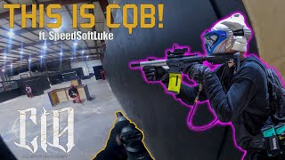 THIS IS HOW YOU PLAY CQB AT COMPETITIVE INDOOR AIRSOFT ft SpeedSoftLuke [upl. by Morgenthaler484]