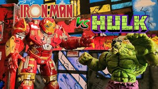 IronMan Vs The Hulk Stop Motion Animation 2024🗣🗣 [upl. by Wallinga]