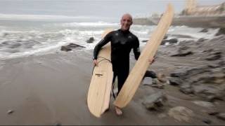 Surf in la21 with alaia Surfboard Surf en LA21 con tabla alaia [upl. by Oconnor]