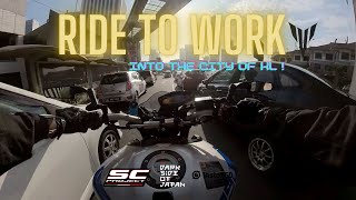 POV RIDE TO WORK IN KL  Yamaha MT09 V1  SC Project Pure Sound  4K [upl. by Lorre]