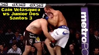 Cain Velasquez vs Junior Dos Santos 3  UFC  MMA  PELEAS [upl. by Mya935]