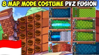 Cara Ganti Map Atap Mode Costume Plants vs Zombies Fusion [upl. by Essined442]