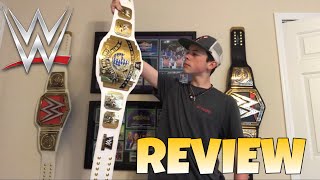 WWE INTERCONTINENTAL CHAMPIONSHIP COMMEMORATIVE REPLICA BELT REVIEW [upl. by Fulmis128]