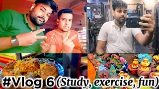 Vlog 6 🌍10± Study Challenge 💪🏻 How to Study 📒 How To Lose Weight 🏃🏻exercise funnymotivation books [upl. by Yran]