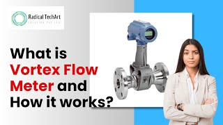 What is Vortex Flow Meter and How it works vortex flowmeter Radical TechArt l Radical TechMart [upl. by Galvin467]