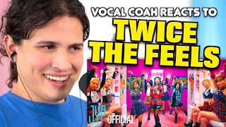 Vocal Coach Reacts to Twice  The Feels [upl. by Goggin654]