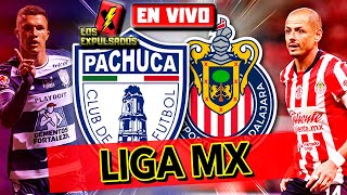 🔴 PACHUCA vs CHIVAS  RELATO EMOCIONANTE 🎙️ EN VIVO  LIGA MX 2024  Los Expulsados [upl. by Enila]