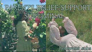 Parents BeliefSupport Subliminal therapist [upl. by Ydoj]