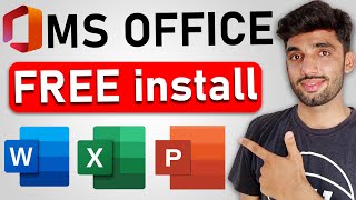 How to Install Microsoft Office for Free  Ms Office Free Download  Microsoft Office Installation [upl. by Odrarej]