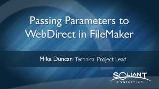 Extending WebDirect URL Parameters [upl. by Wakeen]