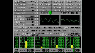 Atari ST Protracker Mods  Circle In The Sand [upl. by Roinuj450]