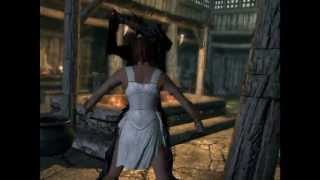 Skyrim  kill moves [upl. by Tallie]