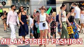 Italian Street Style 2024 Fashion Trends amp Outfit Inspiration in July [upl. by Haymo494]