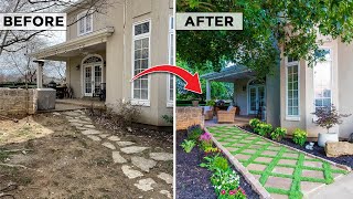 DIY Paver Walkway [upl. by Eltsirc]