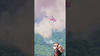 helicopterericsonbomberosvildfire incendio [upl. by Adin]