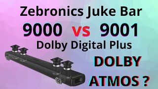 Zebronics juke bar 9000 pro vs 9001 pro  Dolby Atmos  Best 21 Sound bar  Dolby Digital plus [upl. by Sarid]