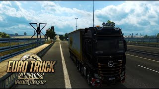 AUSRASTER WEGEN UNFÄLLEN 🔥😱☠️  Euro Truck Simulator 2  Multiplayer  Deutsch [upl. by Idonna985]