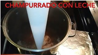 CÓMO HACER ATOLE CHAMPURADO [upl. by Latsyek]