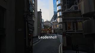 Leadenhall market in the city [upl. by Kristos]