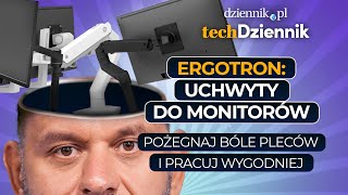 Ergotron Uchwyty do monitorów – pożegnaj bóle pleców i pracuj wygodniej [upl. by Howzell718]