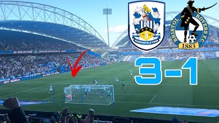 TOWN CRUISE THROUGH BRISTOL ROVERS Huddersfield Town Vs Bristol Rovers 31 League One Match Day Vlog [upl. by Alolomo935]