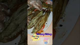 TORTANG TALONG WITH PORK GINILING 🍆🍳😋 torta talong porkginiling easyrecipe cooking chatmeart [upl. by Salohci]