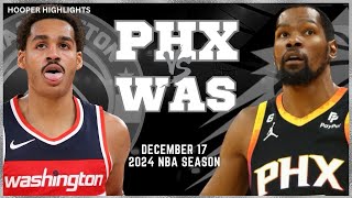 Phoenix Suns vs Washington Wizards Full Game Highlights  Dec 17  2024 NBA Season [upl. by Odella]