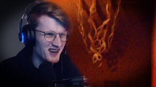 BAZ REACTS TO UNNERVING IMAGES WITH MINECRAFT CAVE NOISES [upl. by Mannes]