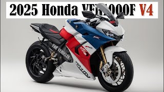 2025 Honda VFR 1000F The Ultimate GameChanger You Wont Believe These Insane Features [upl. by Lahcear866]