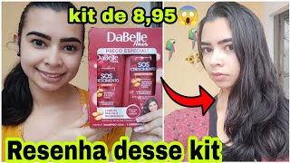 RESENHA KIT SHAMPOO e CONDICIONADOR DABELLE  SOS crescimento [upl. by Palladin943]