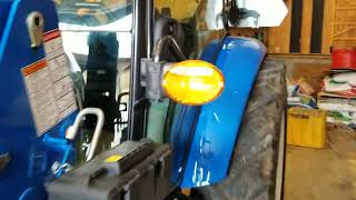 New Holland Workmaster 75 cold start [upl. by Philipa997]