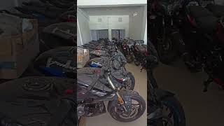 Santir Bazar south Tripura Bajaj motor showroom ns400zns200ns160lover [upl. by Zia812]