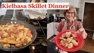 Kielbasa Skillet Dinner  Quick amp Easy Recipe  Budget Friendly [upl. by Luapnaes974]