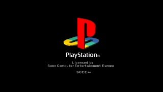 PS2 PS1 Startup  PAL  Europe [upl. by Eeneg]