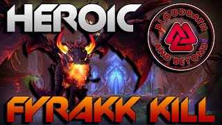 Heroic Fyrakk vs Bloodbath and Beyond With Voice Comms  Multi PoV [upl. by Nedaj]