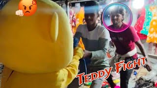 Teddy Bear Fight Scene  Teddy Angry Moment 😡 Teddy Bear Angry Fight RS Teddy Bear teddybear [upl. by Nomi]