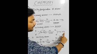 CLASS 12 CHEMISTRY DEHYDROGENATION OF ALCOHOL CBSE BOARD PYQ QUESTIONS [upl. by Enyawud499]