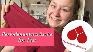 Periodenunterwäsche von the female Company im Test [upl. by Fi]