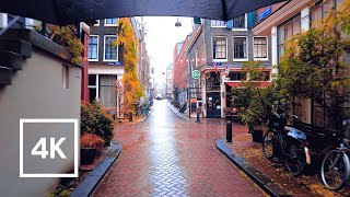 Amsterdam  Netherlands 🇳🇱 15hr City Rain Walk for Study or Relaxing [upl. by Laehpar]