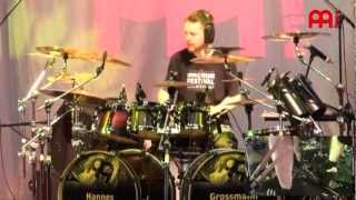 MEINL DRUM FESTIVAL 2012  Hannes Grossmann  Part 2 [upl. by Anabel]