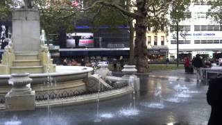 Leicester Square Landscape Fountains [upl. by Madelyn990]